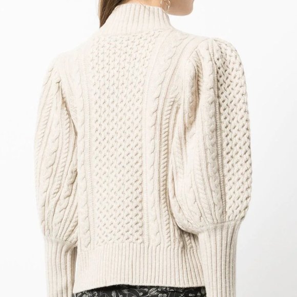 Sea New York Cable Knit Turtleneck Sweater - Picture 4 of 14